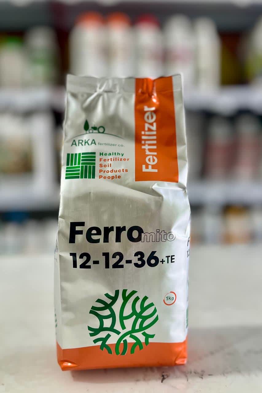 کود کامل ۱۲‑۱۲‑۳۶ ارکا (ARCA) | تغذیه متعادل و افزایش عملکرد میوه