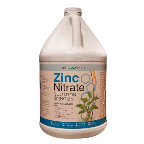 کود مایع نیترات روی گرومور | رفع سریع کمبود روی و نیتروژن، جلوگیری از ریزش گل و میوه