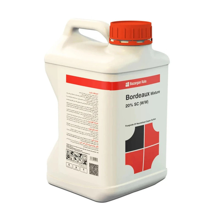 خرید قارچکش بردوفیکس نوتریتک ۵ لیتری | کنترل شانکر، گموز و آتشک درختان میوه